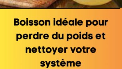 Boisson idéale pour perdre du poids et nettoyer votre système