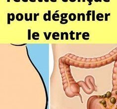 La meilleure recette conçue pour dégonfler le ventre