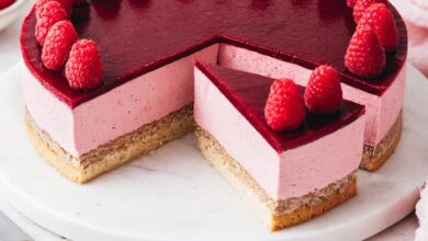 Bavarois Framboise