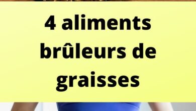 4 aliments brûleurs de graisses