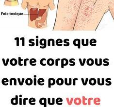 11 signes que votre corps envoie vous indiquant que votre foie est malade