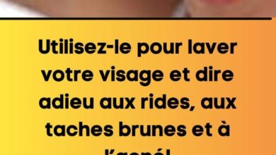 Utilisez-le pour laver votre visage et dire adieu aux rides, aux taches brunes et à l’acné!