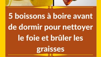 5 boissons à boire avant de dormir pour nettoyer le foie et brûler les graisses