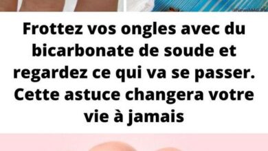 Frottez vos ongles avec du bicarbonate de soude et regardez ce qui va se passer. Cette astuce changera votre vie à jamais