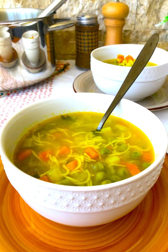 Soupe aux 4 légumes !