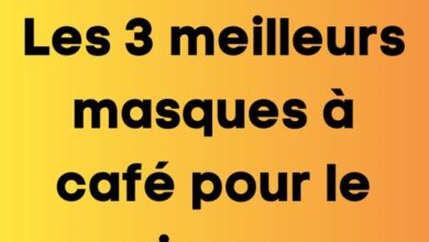 Les 3 meilleurs masques à café pour le visage