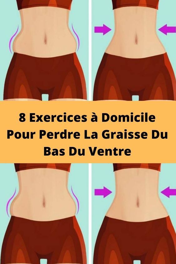 8 Exercices à Domicile Pour Perdre La Graisse Du Bas Du Ventre