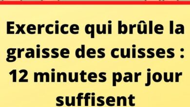 Exercice qui brûle la graisse des cuisses : 12 minutes par jour suffisent