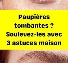 Paupières tombantes ? Soulevez-les avec 3 astuces maison