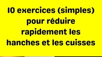 10 exercices (simples) pour réduire rapidement les hanches et les cuisses