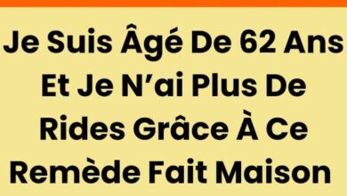 Je Suis Âgé De 62 Ans Et Je N'ai Plus De Rides Grâce À Ce Remède Fait Maison