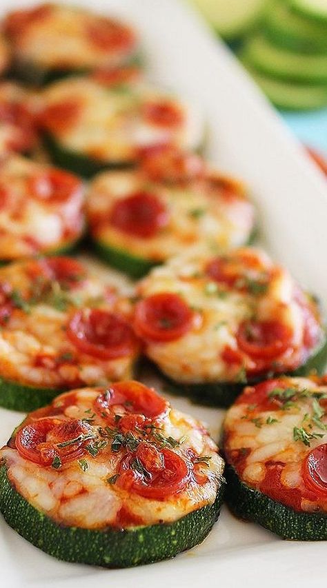 Zucchini Pizza Bites