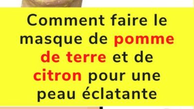 Comment faire le masque de pomme de terre et de citron pour une peau éclatante