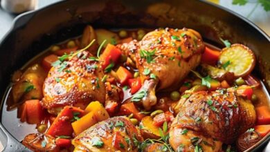 Mijoté de Poulet aux Légumes: Recette Savoureuse