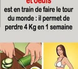 Perdez 5 kg Rapidement avec le Régime Concombre et Œuf : Résultats Garantis en 7 Jours !