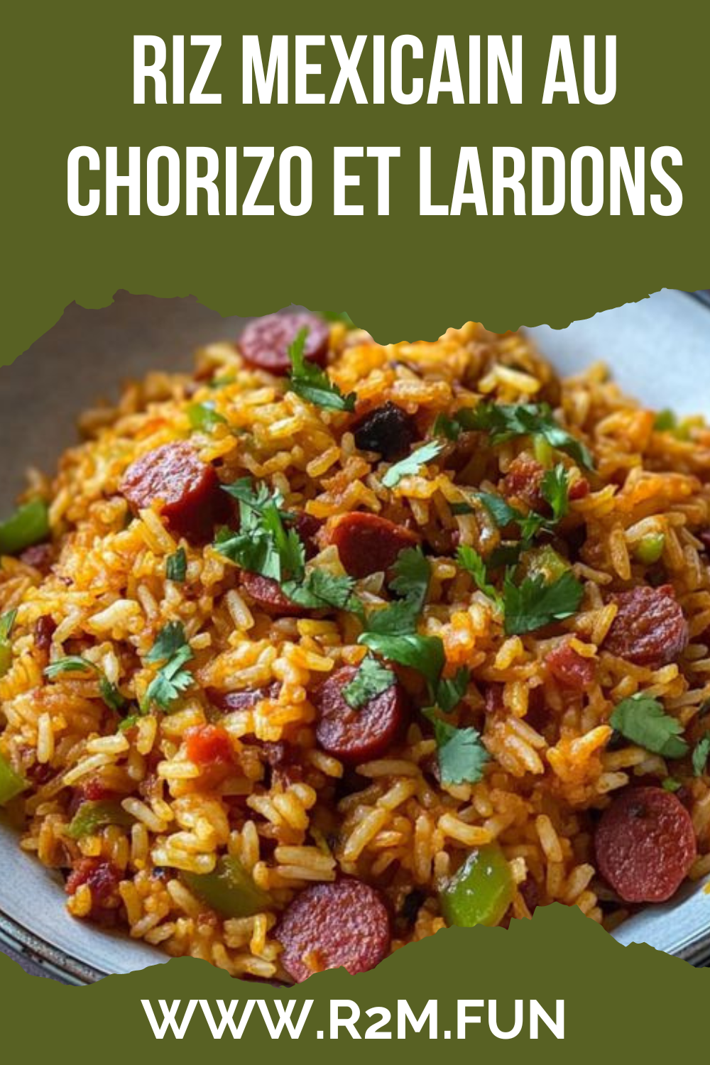 Riz Mexicain au Chorizo et Lardons