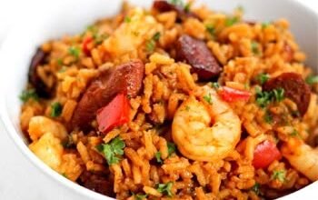 Jambalaya poulet, crevettes et chorizo (Louisiane) : Les plats d'ailleurs