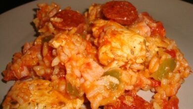 Jambalaya au poulet et au chorizo