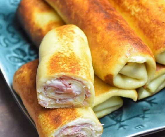 Crêpes au jambon