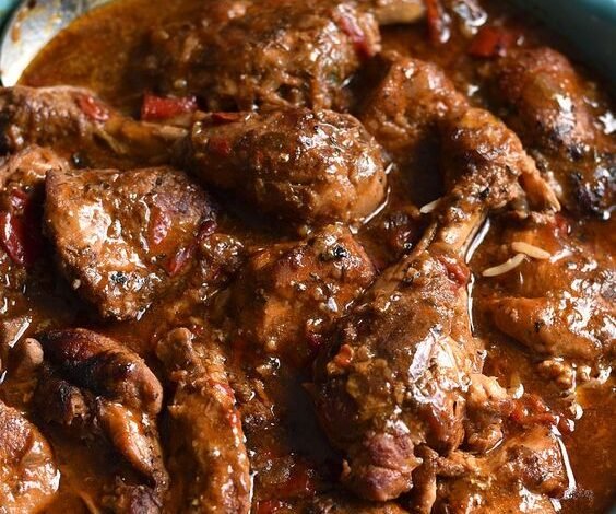 Poulet brun Jamaïcain | Une Plume dans la Cuisine