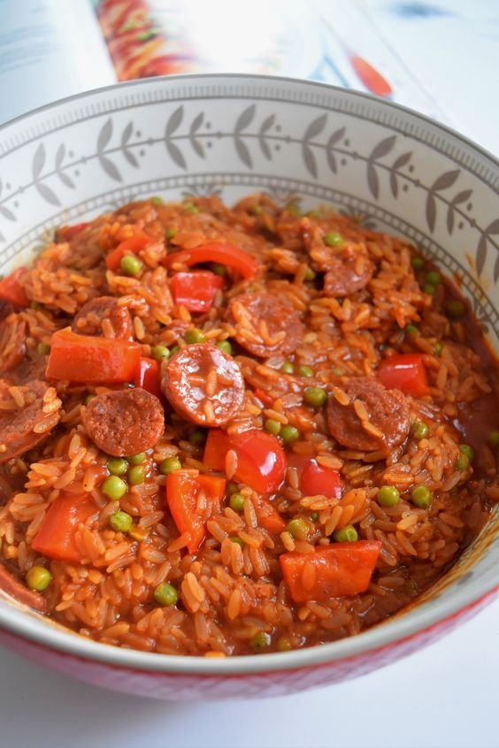 Riz épicé au chorizo