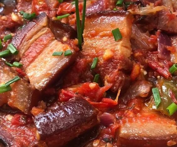 Rougail Boucané de la Réunion