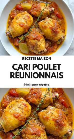 Cari Poulet Réunionnais Facile