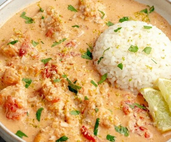 Curry de poisson crémeux à l’indienne