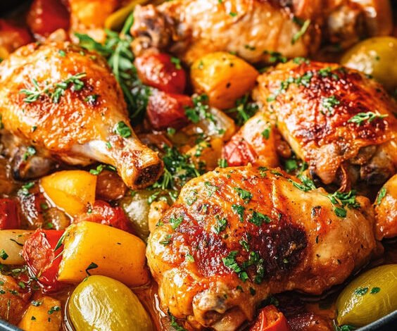 Mijoté de Poulet aux Légumes