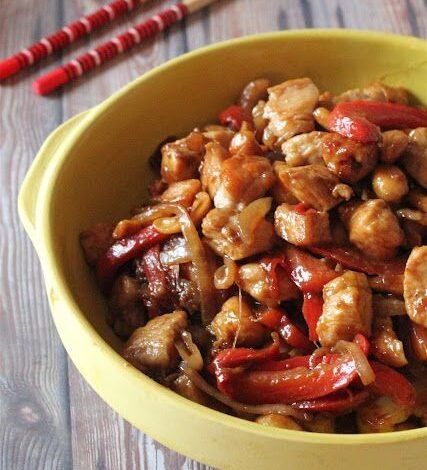Poulet Thaï aux noix de cajou
