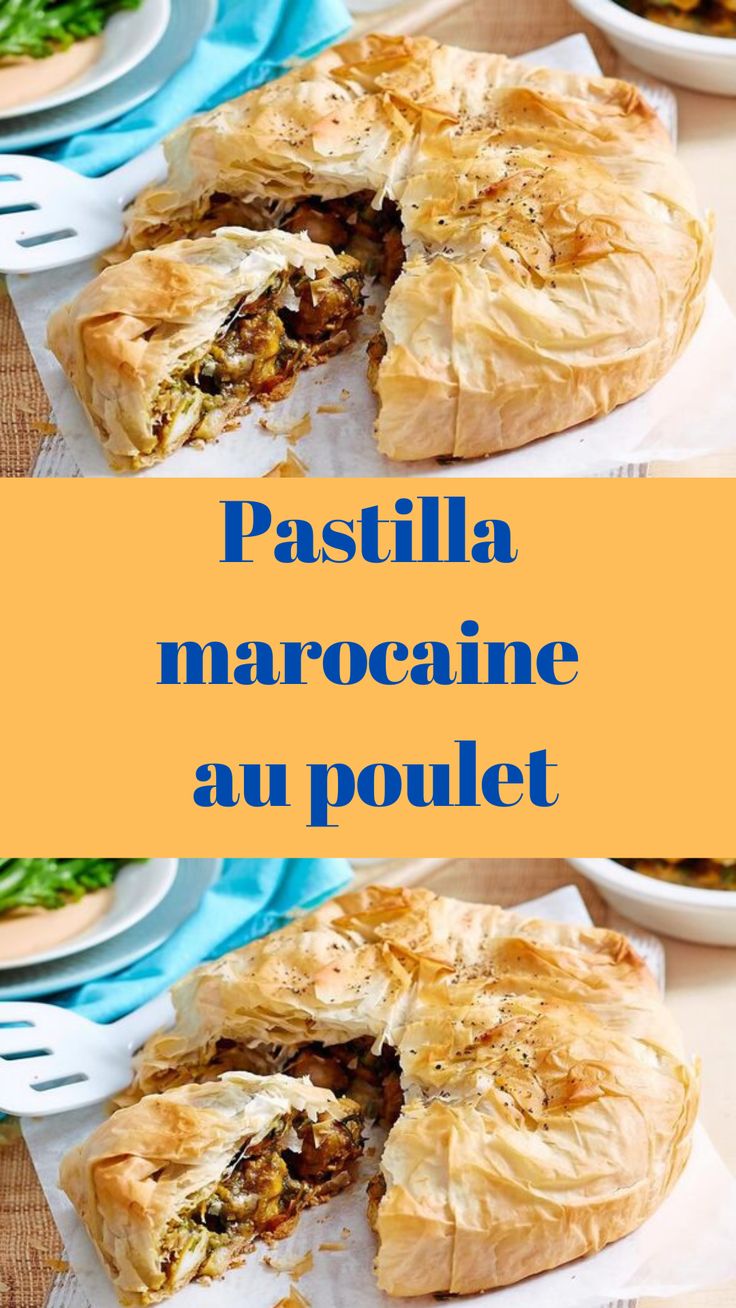 Pastilla marocaine au poulet