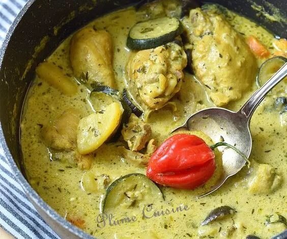 Colombo de poulet antillais
