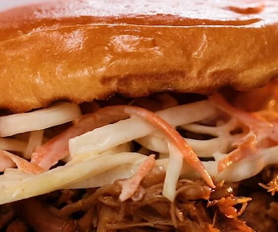 Porc effiloché facile