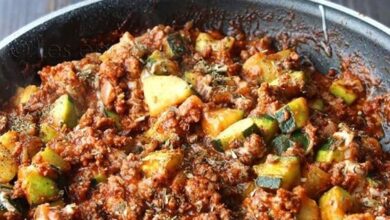 Courgettes Bolognaise, fondantes & parfumées | Les épices rient !