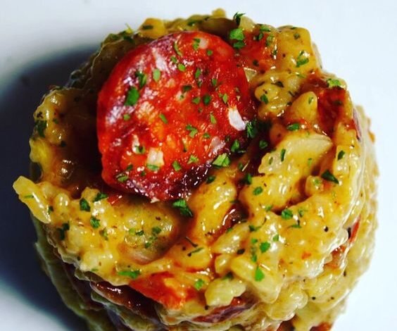 RISOTTO AU CHORIZO CYRIL LIGNAC