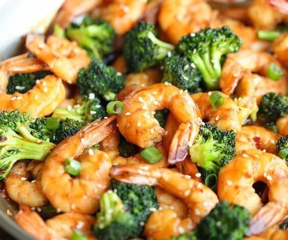 Easy Shrimp and Broccoli Stir Fry
