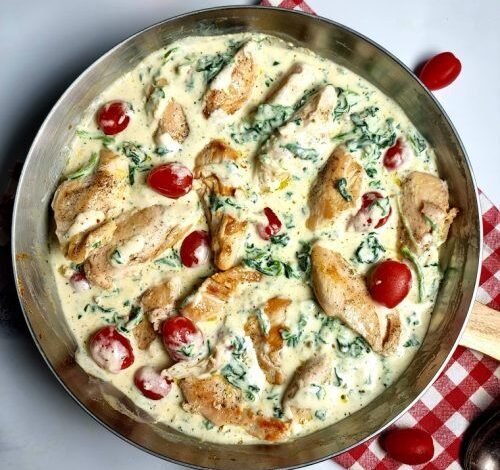 Poulet à la toscane
