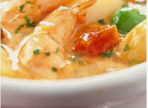 La recette de la cassolette de Saint-Jacques et crevettes