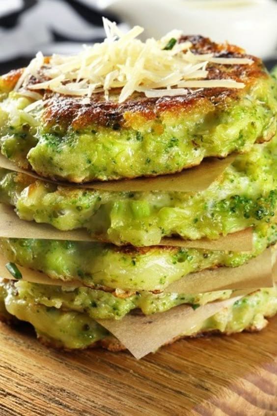 Galettes de brocoli