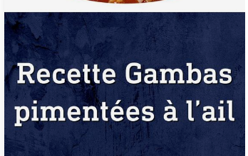 Recette Gambas pimentées à l’ail