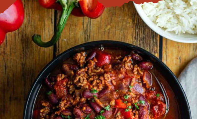 Chili con carne au Cookeo