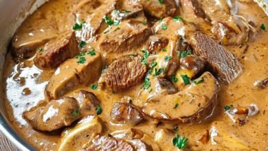 Bœuf Stroganoff à la Façon d'Alain Ducasse – Un Plat Raffiné et Savoureux