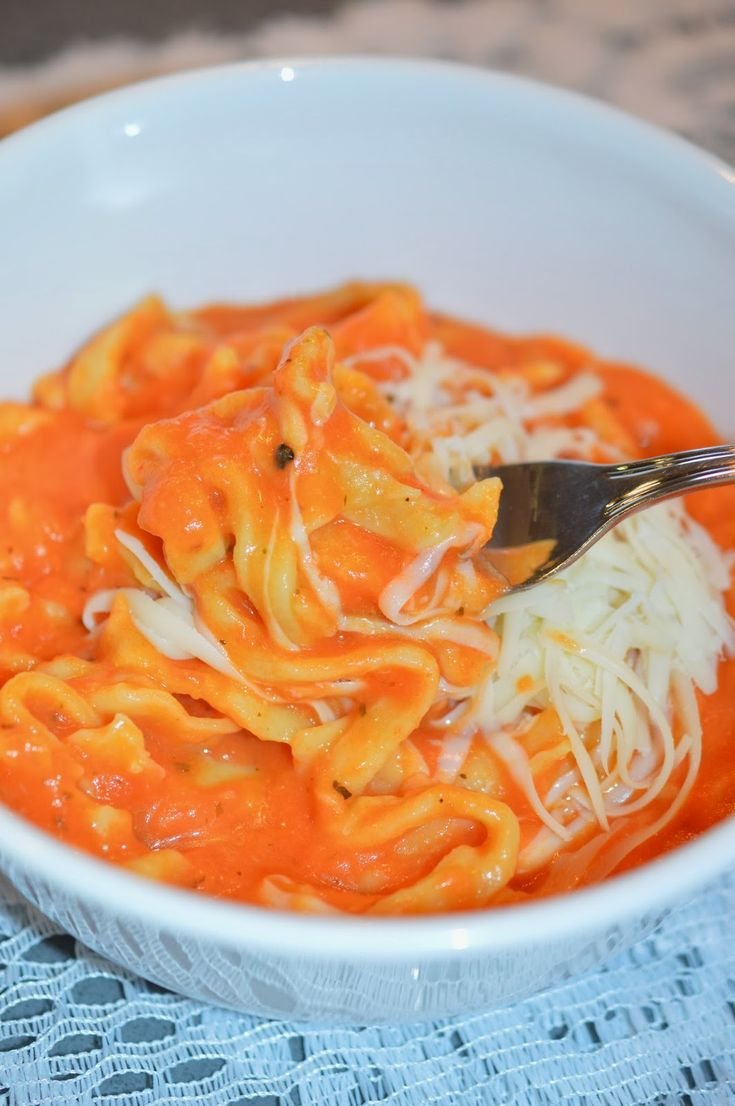 Spaghetti crème tomate maison, comme dans mon enfance!