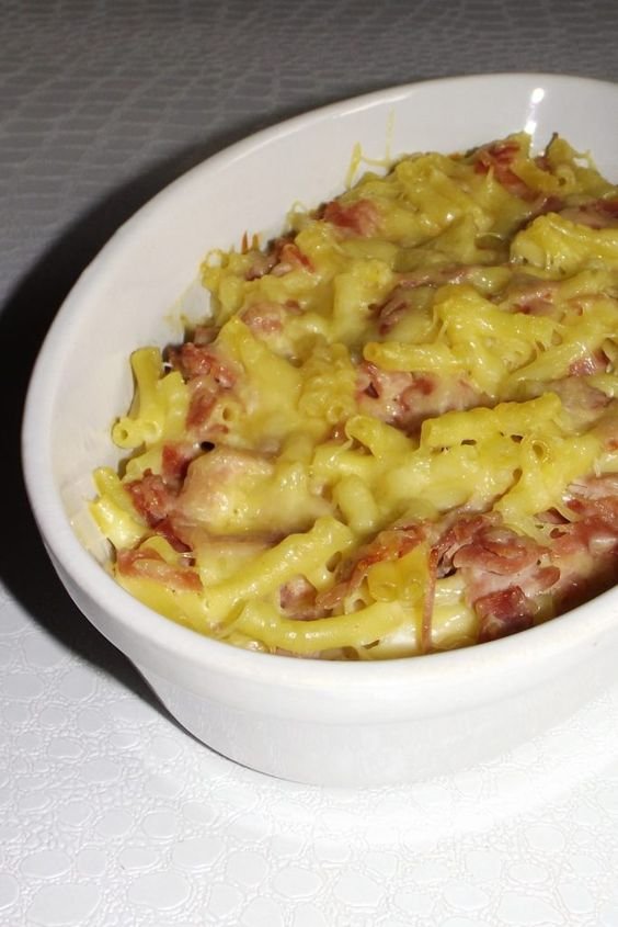 Gratin de macaroni au jambon SIMPLISSIME