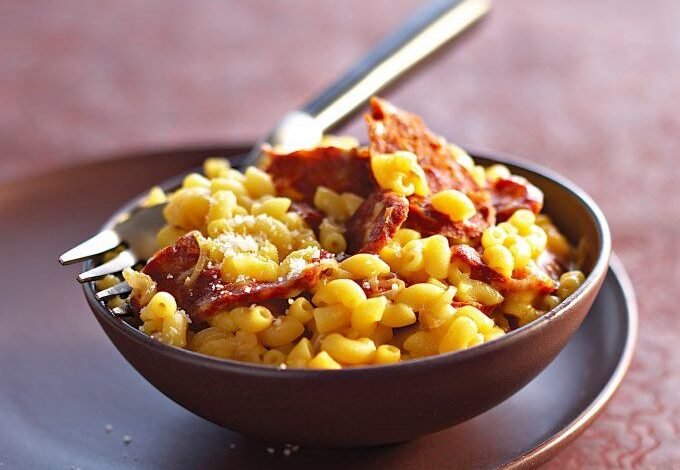 « Risotto » de coquillettes au chorizo