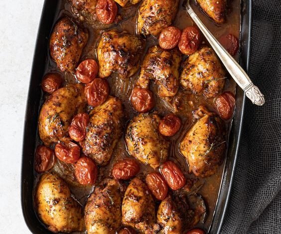 Casserole de poulet portugais
