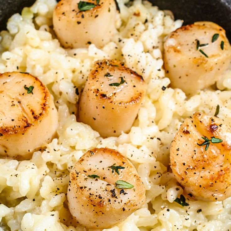 Risotto aux Saint-Jacques : la recette qui va plaire à tout le monde le soir de Noël