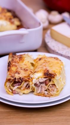 Recette Des roulés de lasagnes au reblochon