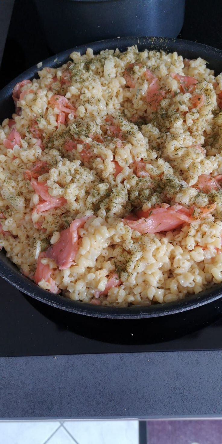 Risotto de coquillettes au jambon de Cyril Lignac