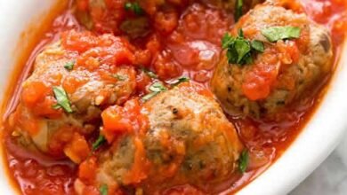 Boulettes de boeuf avec sauce tomate Cookeo